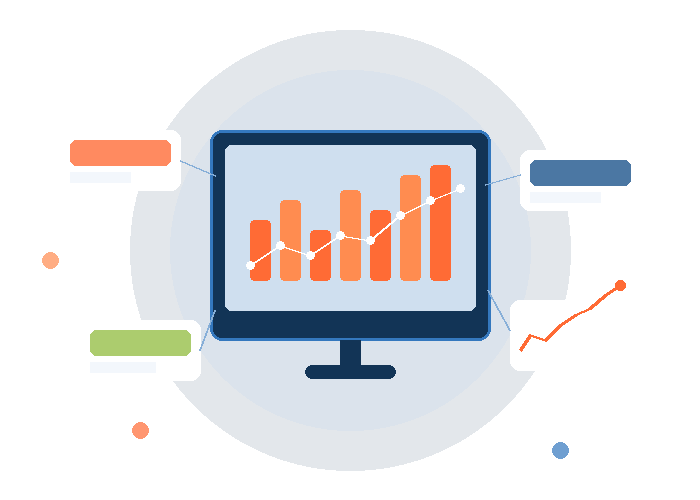eCommerce Management Dashboard Illustration